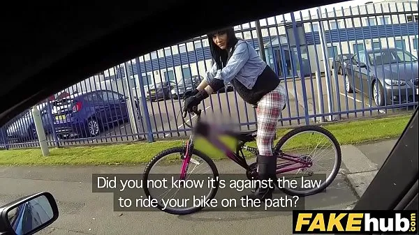 XXX Fake Cop Hot cyclist with big tits and sweet ass kule filmer