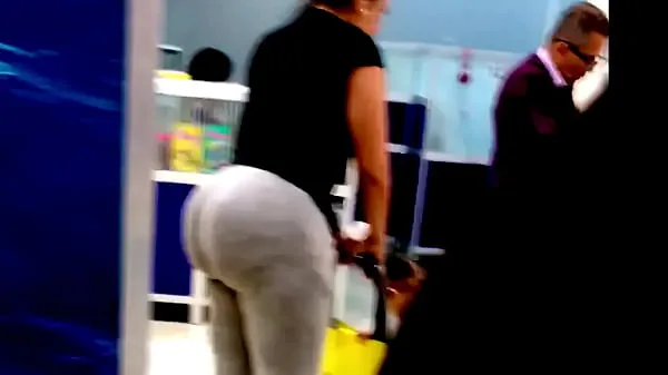 XXX Creepshots a big ass Colombian milf in Leggings cool Movies