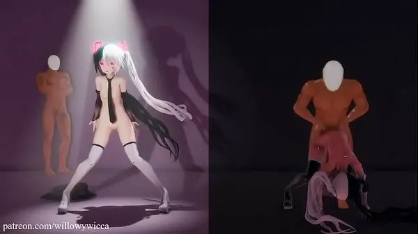 XXX Front and back lovers-Hatsune Miku cool Movies