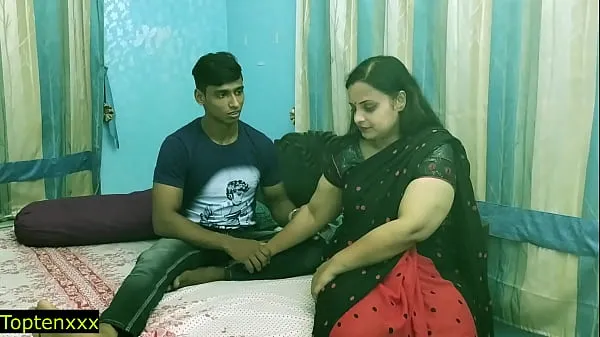 XXX Indian teen boy fucking his sexy hot bhabhi secretly at home !! Best indian teen sex kule filmer