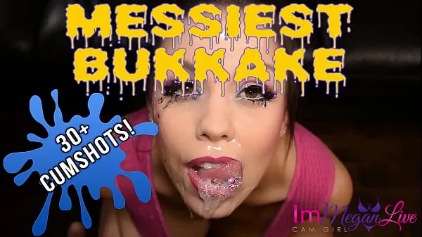 XXX MESSIEST BUKKAKE - Preview - From the Creator ImMeganLive MeganLive IMLproductions IML IMLprods siistiä elokuvaa