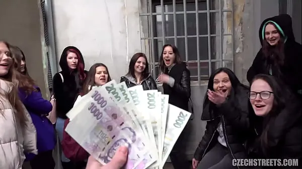 XXX CzechStreets - Teen Girls Love Sex And Money cool Movies
