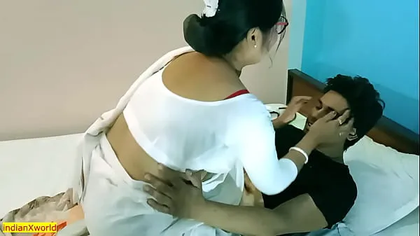 XXX Indian Doctor having amateur rough sex with patient!! Please let me go coole films