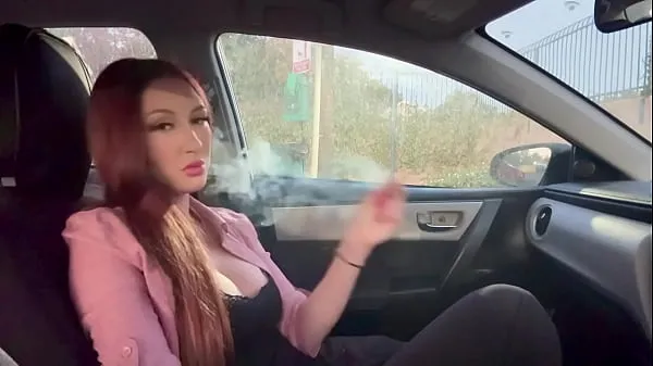 XXX European Stepmom Artemisia Love Smoking Fetish Solo outside cool Movies
